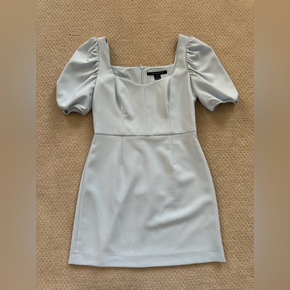 French Connection dress in light blue US size 8.